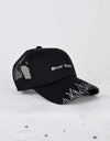 Trucker Hat - Black Flames - MEGASTORES